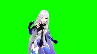 [GENSHIN IMPACT] Skirk - Persona 4 "Specialist" (Green Screen)