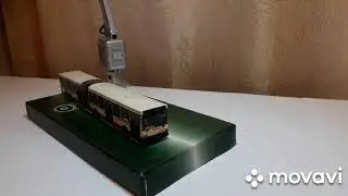 Обзор бумажной модели автобуса Ikarus-435.17