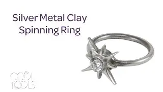 Cool Tools | Silver Metal Clay Spinning Ring by Karen Trexler