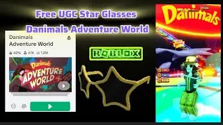 Free UGC Star Glasses At Danimals Adventure World #roblox #robux #robloxugc
