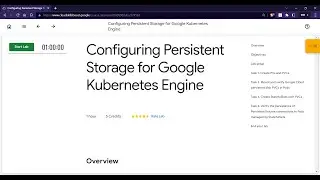 Configuring Persistent Storage for Google Kubernetes Engine | GCCP 