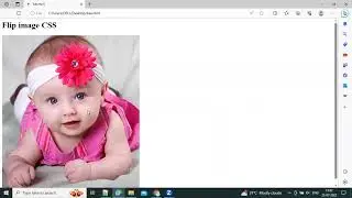 How To Flip an Image in HTML & CSS