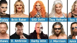 AEW Wrestlers Wife's And Girlfriend