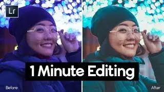 How to Edit Night Photo Under One Minute in Adobe Lightroom With Raw Image