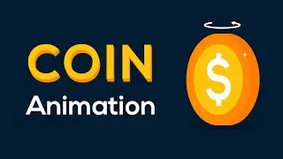 3d coin animation | Rotating 360º | After effects tutorial