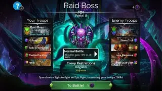Gems of War Raid Boss - Vulpacea