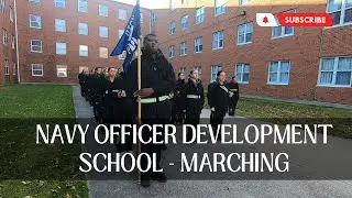 Navy ODS - Marching with the Papa Company