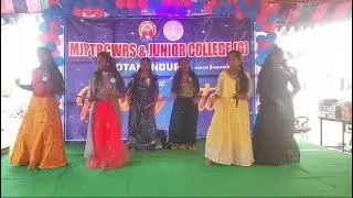 Dance performance by students #dance #freshers #freshersparty #celebrations#motakondur#mjpbtbc