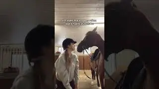 kauf dir lieber kein eigenes pferd sonst musst du DAS jeden tag machen 😭