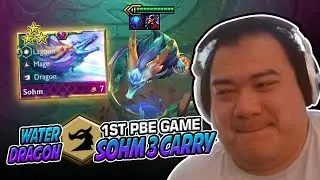 I HIT Sohm 3 the Water Dragon GOD in my first PBE game