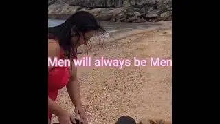 indian actress in beach