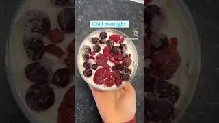 Vegan Weetabix Cheesecake #shorts #weetabix #overnightweetabix #vegancheesecake #veganbreakfast