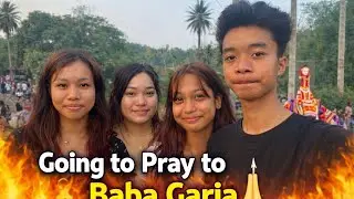 Going to Baba Garia Temple for Prayer 🙏