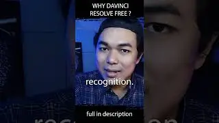 Why Davinci Resolve FREE 