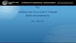 Install Unity Pro V6