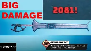 My first STRONGEST Weapon that I build  【BIOMUTANT】