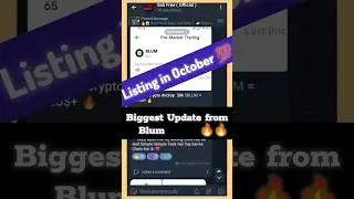 blum Airdrop listing date confirmed | blum coin Listing date | blum Airdrop coin trick #blum
