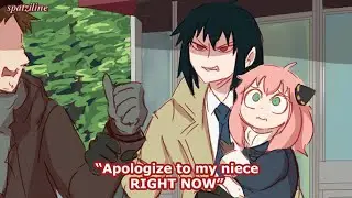 Uncle Yuri Briar babysits Anya [Spy x Family Comic]