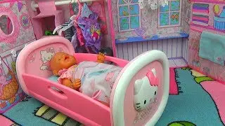 КУКЛЫ Беби Бон ПРОДАЮТ фрукты. Play baby dolls