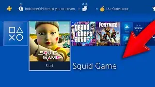 PLAYING SQUID GAME ON PS4! (OFFICIAL GAMEPLAY 2021)