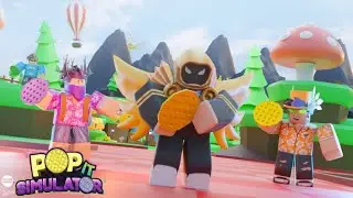 Becoming 999,999,999+ Player in Roblox Pop it Fidget Simulator