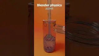 Most satisfying #asmr clips compilation | Blender #simulation #1