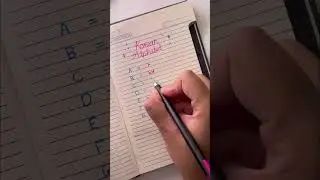 Part 1.. Learn korean alphabet with me follow for part 2 