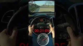 Opel Astra J GTC 1.6 Turbo 170 PS 100-200 kmh Acceleration Test