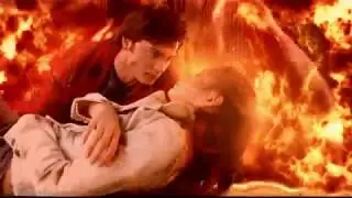 Smallville Clark Saves Lana From an Explosion