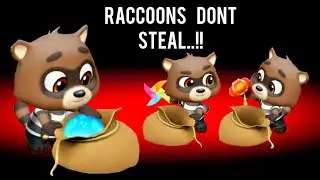 My Talking Tom Friends - RACCOOS DONT STEAL..!!