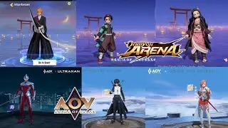 All Anime Characters Animation In Moba Games Android 2021!!