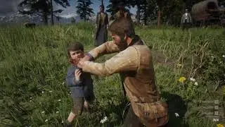 Jack and Arthur Fight in Camp - Red Dead Redemption 2
