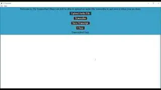 Presenting TQ Transcriber (Audio/Video to Text App for Windows)