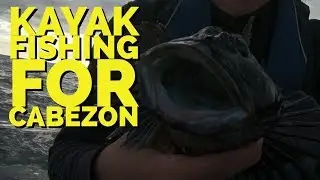 Kayak fishing - Catching CABEZON in Southern California (2018)