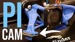 Creality Ender 3 V2 - Generative Design Organic Pi Nozzle Cam Mount