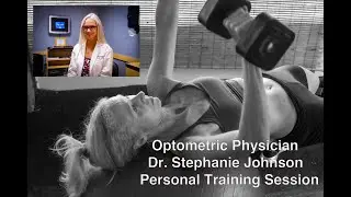 Dr. Stephanie Johnson Personal Training Session