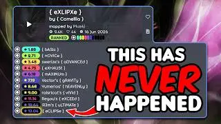OSU!'S FIRST RANKED 13* MAP IS CRAZY!?!?