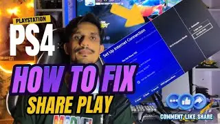 How To Fix SharePlay Error And Connection Error PS4 PlayStation