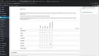 BuddyForms Roles and Capabilities Permission Overview