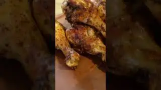 Crispy Skin Chicken Wings Drumsticks in the Air Fryer -  #unclestevesshake