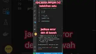 Runtime Error ZeroDivisionError & Variable not Define