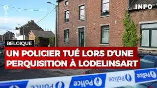 Un policier tué et deux autres blessés dans une perquisition à Lodelinsart - RTBF Info