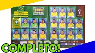 Completamos o ÁLBUM DA COPA DE 2022! #copa2022