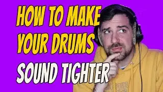 How To Make Hip Hop Drums Tighter - Tech Tip Tuesday 