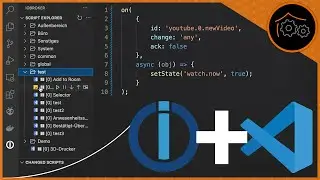 ioBroker - JavaScripts mit VSCode statt Browser bearbeiten