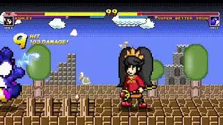 [Mugen GAME] Ashley VS Super Better Yoshi