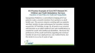 Six Core Elements of Health Care Transition and the Health Care Transition Index