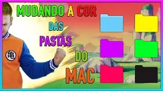 COMO MUDAR A COR DAS PASTAS NO MAC 📁