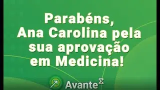 Parabéns, Ana Carolina!