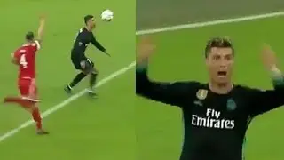 Ronaldo Disallowed Goal vs Bayern Munich